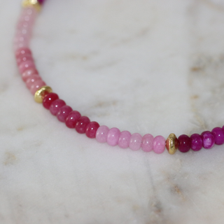 Elizabeth Gemstone Necklace and Bracelet ~ Limited Release