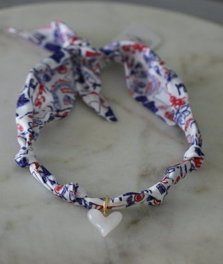 Oxford Tailgate Scarf Necklace