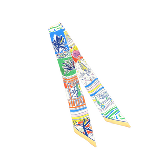 Palm Parade Scarf (Plain or Knotted)