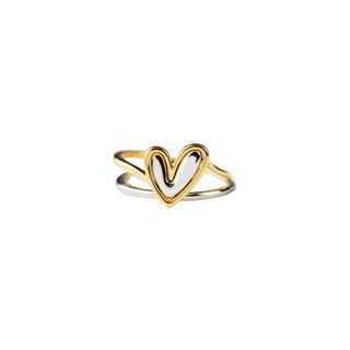 Heart Duo Ring Set ~ Deep South Originals