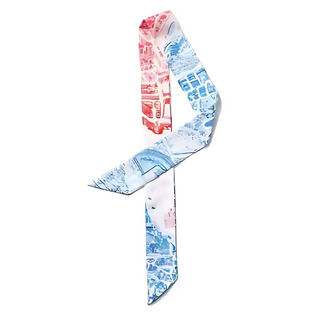 Red and Blue Scarf