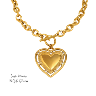 Heart of Gold Necklace