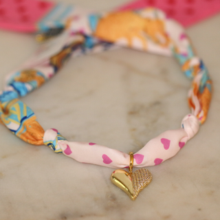 Forever Tied Scarf Necklace