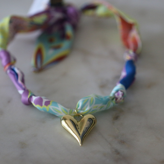 Love Note Scarf Necklace