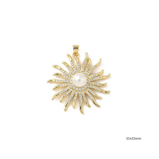 Solar Pearl Charm