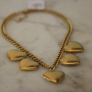 Margot Heart Locket Necklace