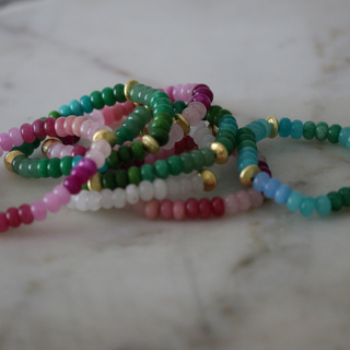 Elizabeth Gemstone Necklace and Bracelet ~ Limited Release