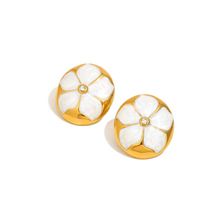 Vienna Floral Studs
