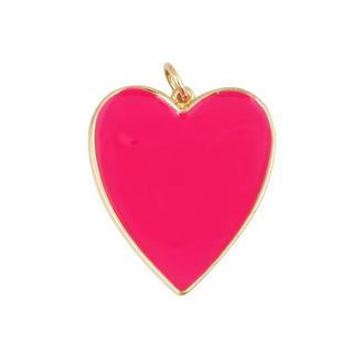 Rounded Heart Charm