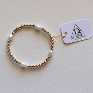 Annie Gold-Filled Beaded Bracelet