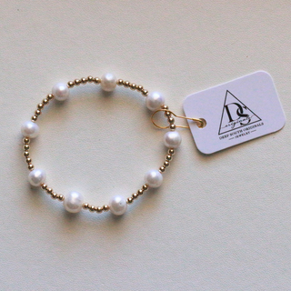 Katie Gold-Filled Beaded Bracelet