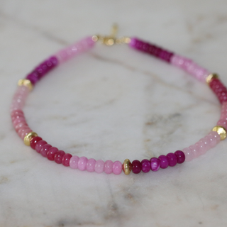 Elizabeth Gemstone Necklace and Bracelet ~ Limited Release