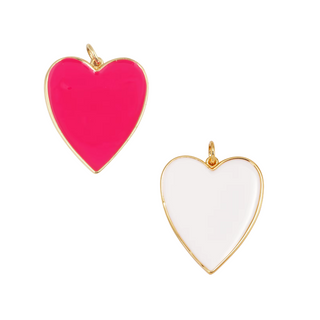 Rounded Heart Charm