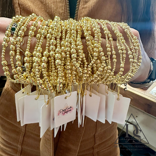 Grace 18K Gold Stretch Bracelet (Waterproof) -  -