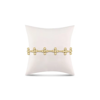 Isabella Waterproof 18k Gold Beaded Bracelet -  -