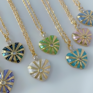 Luminous Heart Necklace Collection -  -