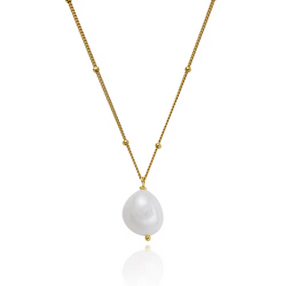Taylor Freshwater Pearl Drop Necklace -  -