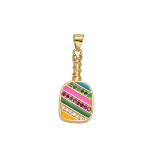 Pickleball Paradise Charm ~ Deep South Originals