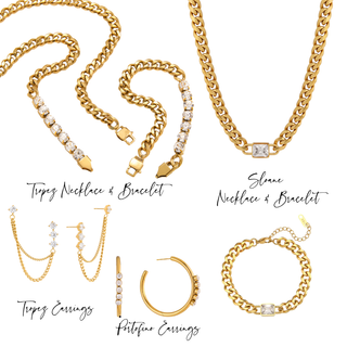 Collection of bestsellers from Deep South Originals including water-resistant anklets and statement necklaces