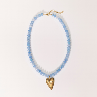 Blythe Heart Beaded Necklace