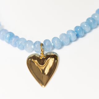 Blythe Heart Beaded Necklace