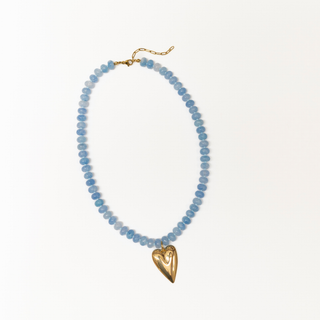 Blythe Heart Beaded Necklace