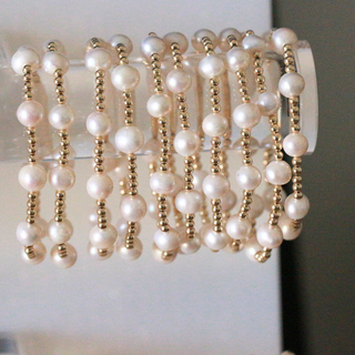 Katie Gold-Filled Beaded Bracelet