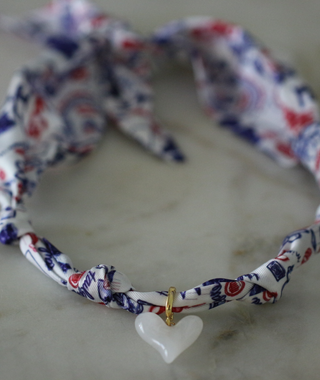 Oxford Tailgate Scarf Necklace