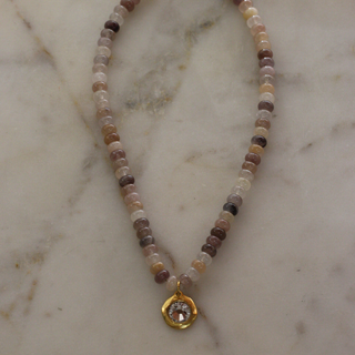 Lennon Crystal Gemstone Necklace