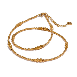 Camden Beaded Necklace – Waterproof Tarnish Resistant Jewelry