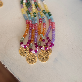 Butterfly Kisses Beaded Necklace
