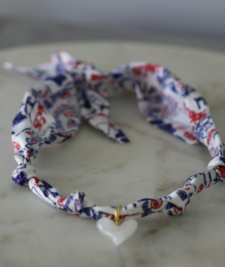 Oxford Tailgate Scarf Necklace
