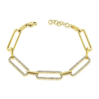 Icon Pavé Link Bracelet ~ Deep South Originals