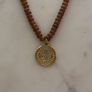 Clara Medallion Necklace