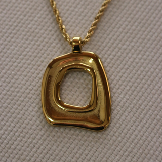 Collins Sculptural Pendant Necklace
