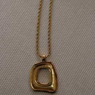 Collins Sculptural Pendant Necklace
