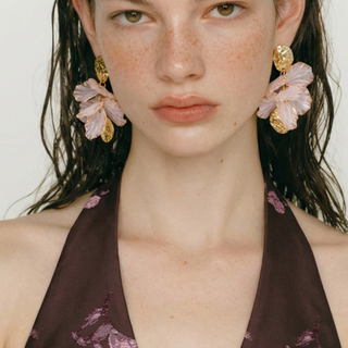 Blush Statement Earrings