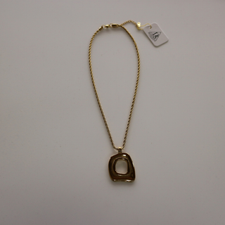 Collins Sculptural Pendant Necklace