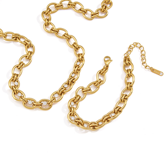 Gemma Crystal Link Bracelet