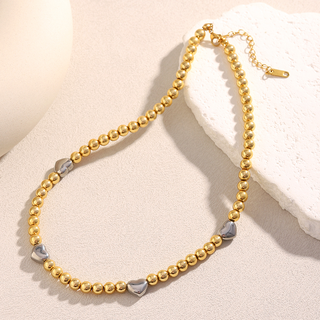 Heartstrings Beaded Necklace