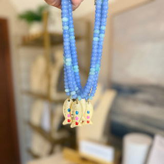 Laguna Fish Gemstone Necklace