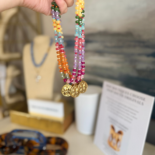Butterfly Kisses Beaded Necklace