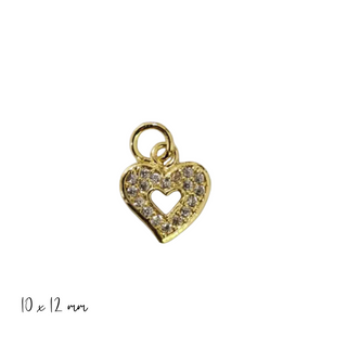 Itsy Glittering Love Charm ~ Deep South Originals