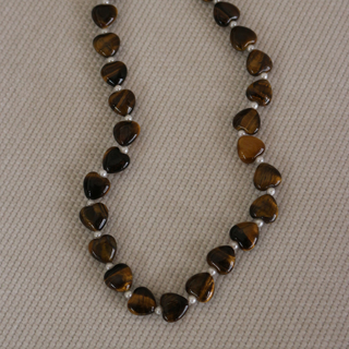 Darby Gemstone Heart Necklace