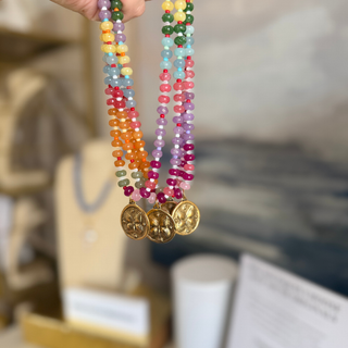 Butterfly Kisses Beaded Necklace