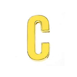 Scarf Slide Letters ~ Gold