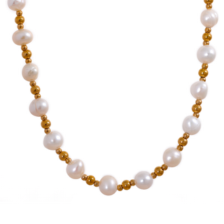 Maisie Pearl Beaded Necklace
