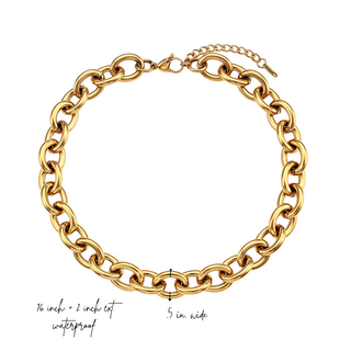 Bold Link Chain Necklace
