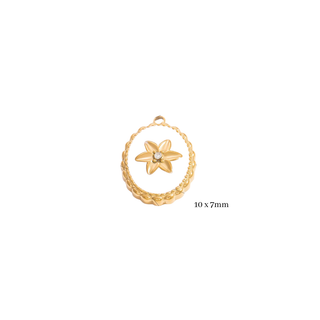 Ivory Icon Charm Collection 18k Gold Plated Tarnish Free