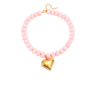 Poppy Heart Necklace